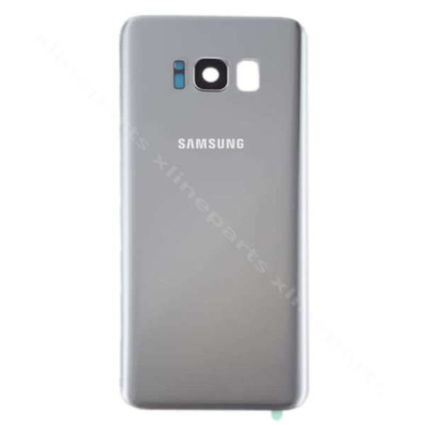 Κάμερα φακού πίσω καλύμματος μπαταρίας Samsung S8 G950 ασημί