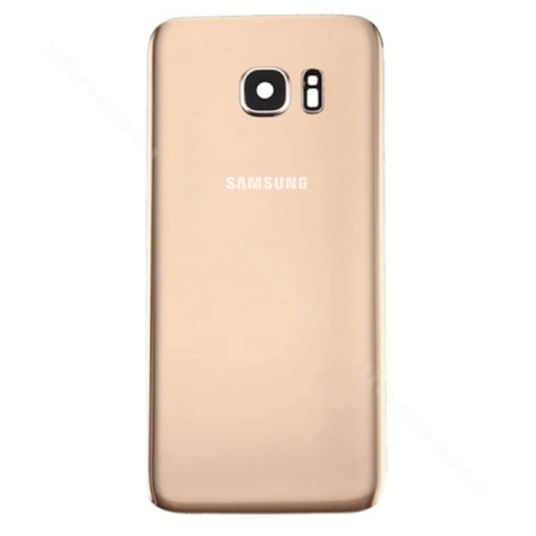 Back Battery Cover Lens Samsung S7 G930 gold