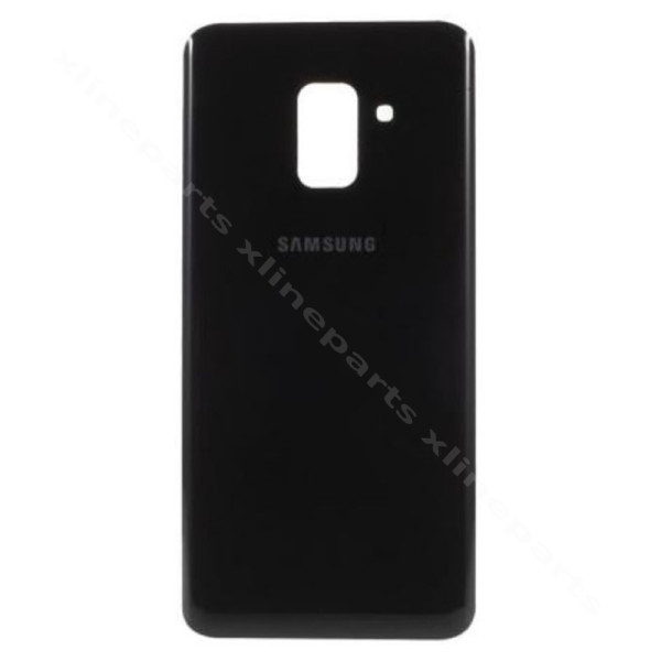 Back Battery Cover Samsung A8 Plus (2018) A730 black OEM