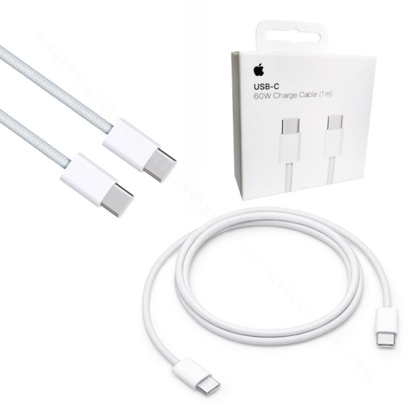 Cable USB-C to USB-C Apple Woven 1m white