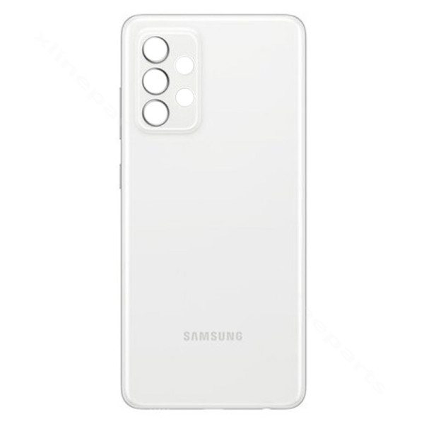 Задняя крышка аккумуляторного отсека Samsung A52 A525/A52 5G A526 белая*