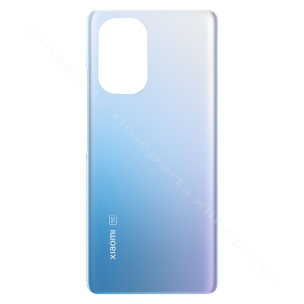 Задняя крышка аккумуляторного отсека Xiaomi Mi 11i 5G синяя OEM*