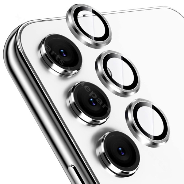 Tempered Glass Ring Camera Protector Wiwu Samsung S24 S921 clear