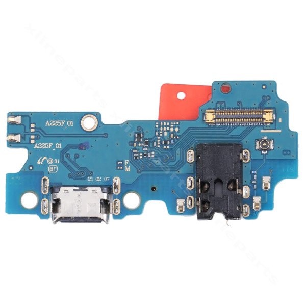 Мини-плата с разъемом для зарядного устройства Samsung A22 4G A225 (оригинал)