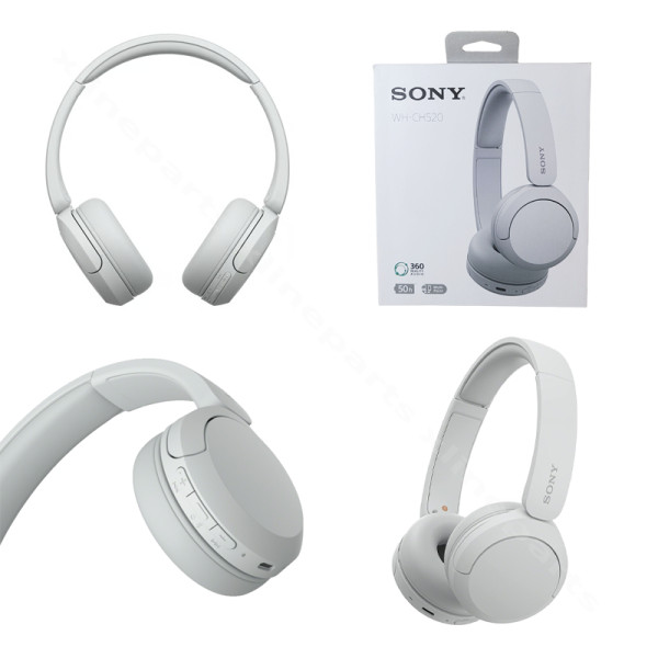 Ακουστικά Sony WH-CH520 Wireless λευκά