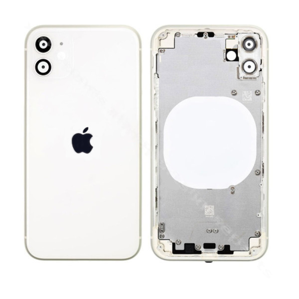 Back Battery and Middle Cover Apple iPhone 11 white OEM*