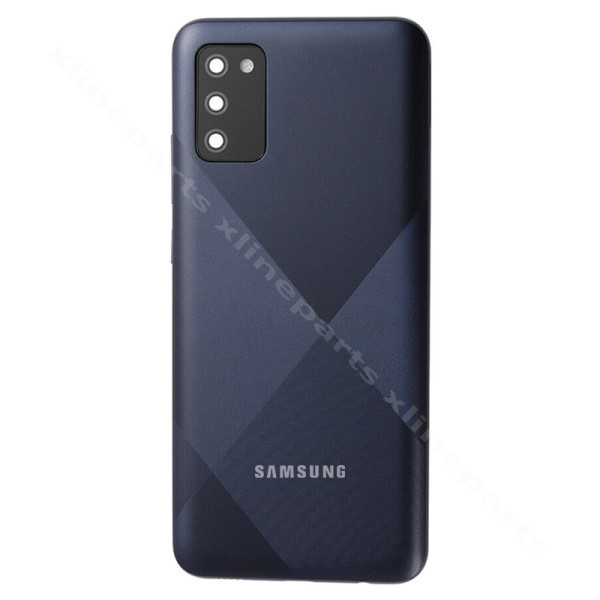 Back Battery Cover Lens Samsung A02s A025F blue OEM