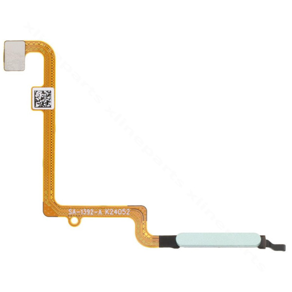 Flex Cable Fingerprint Sensor Power Button Xiaomi Redmi A3 green (Original)