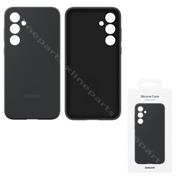 Back Case Silicone Samsung A35 A356 black (Original)