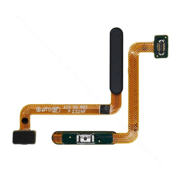 Flex Cable Fingerprint Sensor Power Button Samsung A23 5G A236 black (Original)