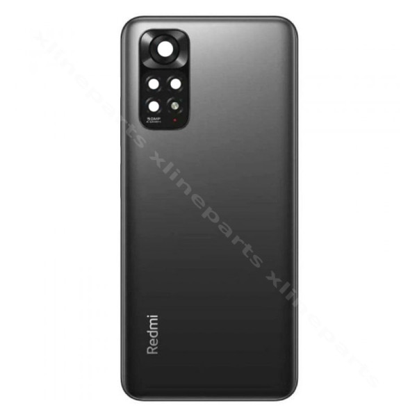 Back Battery Cover Lens Xiaomi Redmi Note 12 Pro 4G black