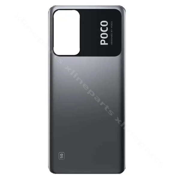 Back Battery Cover Xiaomi Poco M4 Pro 5G power black OEM