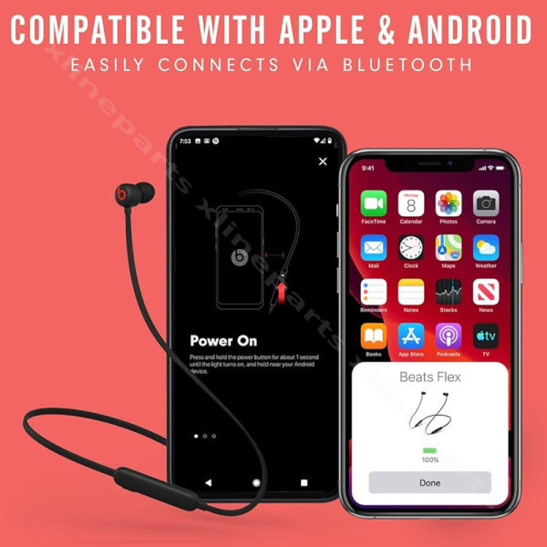 Earphone Beats Flex All Day Wireless beast black