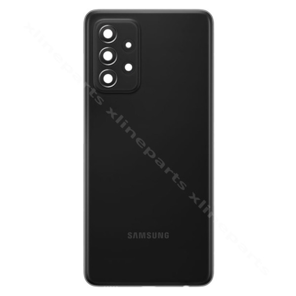 Back Battery Cover Lens Samsung A52 A525 4G/A52 5G A526 black (Original)