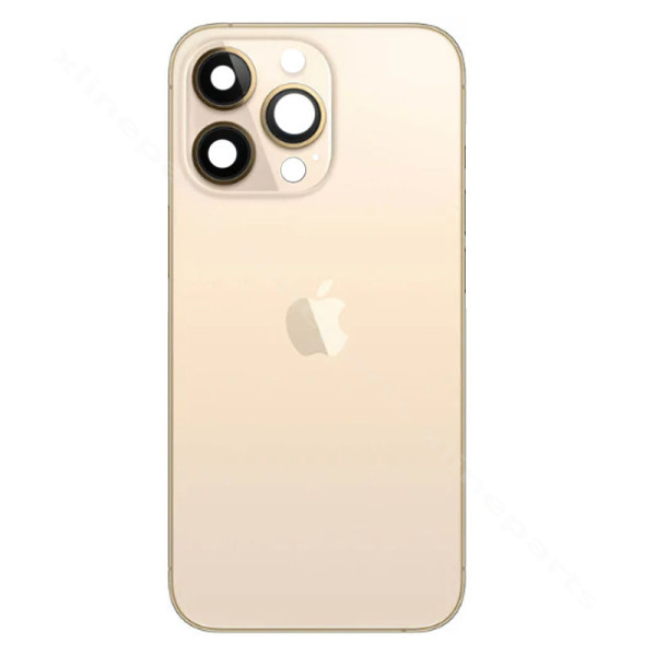 Back Battery Middle Cover Lens Apple iPhone 13 Pro Max gold