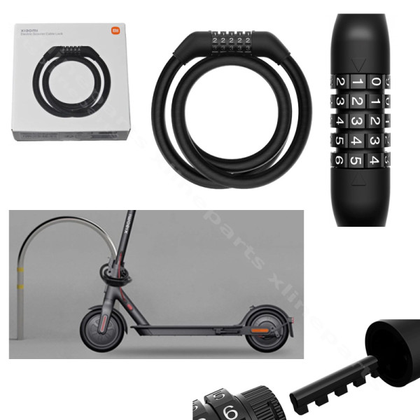 Xiaomi BHR6751GL Electric Scooter Cable Lock Black