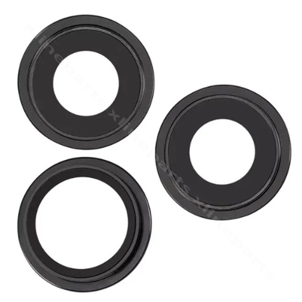 Lens Camera Frame Apple iPhone 15 Pro / 15 Pro Max black