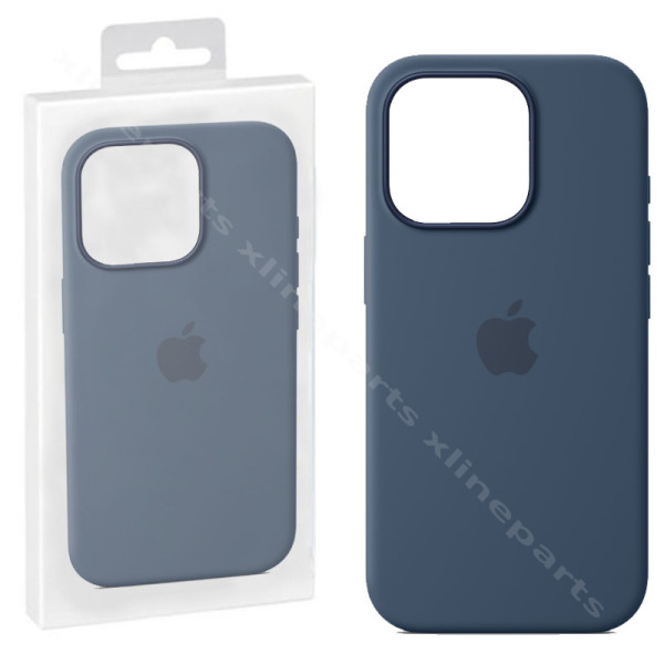 Back Case Silicone Magsafe Apple iPhone 16 Pro Max denim (Original)