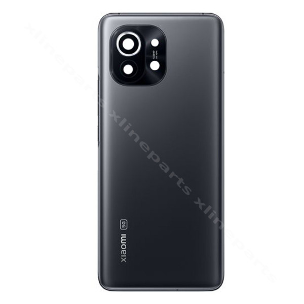 Back Battery Cover Lens Xiaomi Mi 11 5G gray OEM