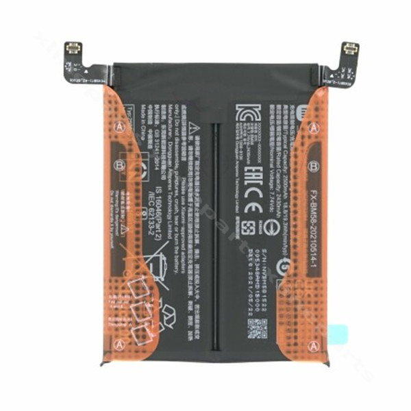 Battery Xiaomi 11T Pro 5G 5000mAh (BM58) (Original)*