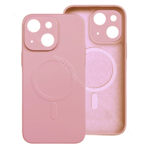 Back Case Silicone Gum Magsafe Apple iPhone 15 Plus pink