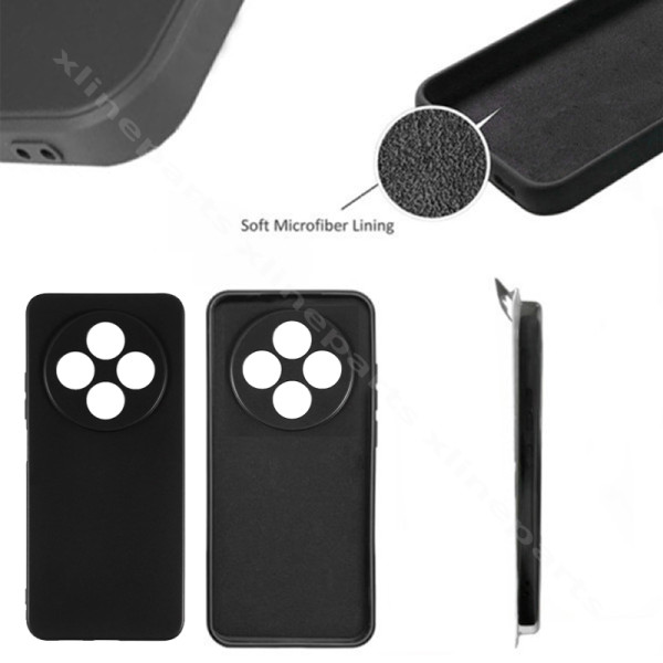 Back Case Silicone Complete Xiaomi Redmi 14C/ Poco C75 black