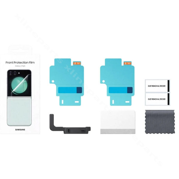 Защитная пленка для экрана Samsung Galaxy Z Flip5 F731 прозрачная (Оригинал) (2 шт.)