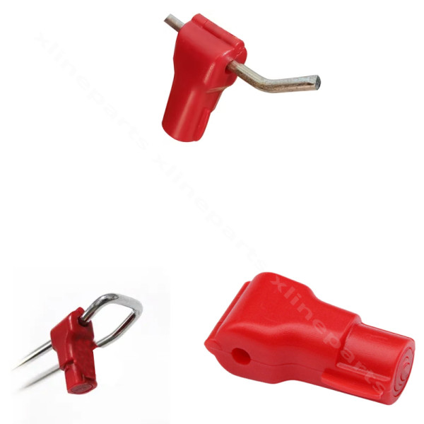 Hook Stop Lock 6mm red