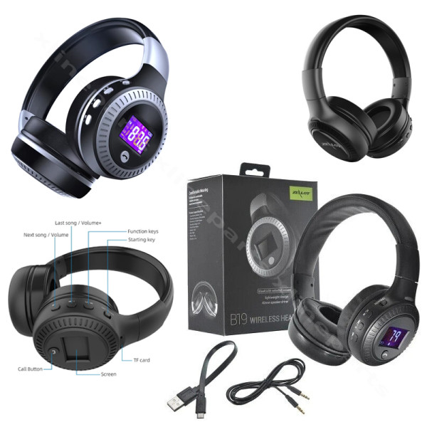 Headphone Zealot B19 Wireless black