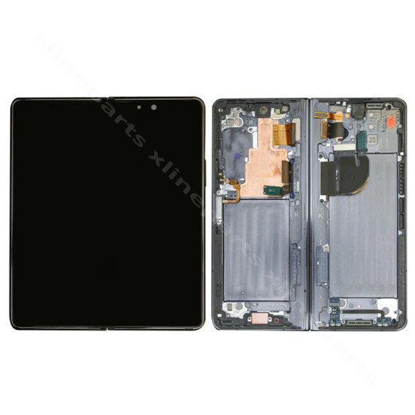 LCD Complete Frame Samsung Z Fold4 F936 Inner graygreen (Original)