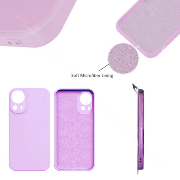 Back Case Silicone Complete Xiaomi 13 Pro 5G purple