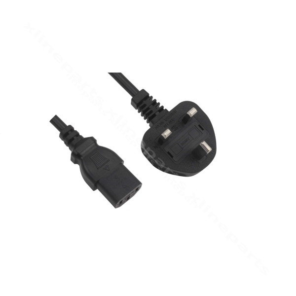 Power Cable Cord PC/Monitor/Printer UK