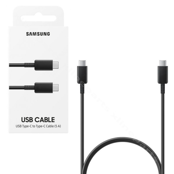 Cable USB-C to USB-C Samsung 5A 100W 1m black