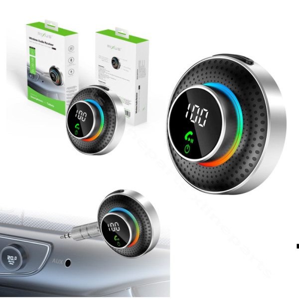 Bluetooth FM Car Transmitter Aux 3.5mm Rixus RXBT23 black