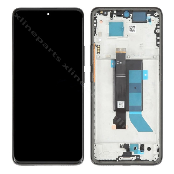 LCD Complete Frame Xiaomi Redmi Note 14 Pro Plus tarnish (Original)