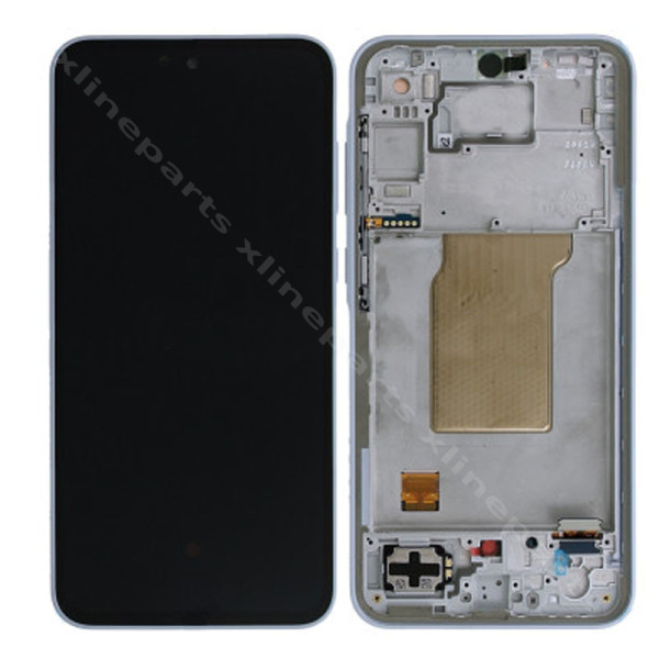 LCD Complete Frame Samsung A36 5G A366 Lavender (оригинал)