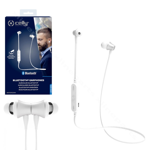 Earphone Celly Wireless white