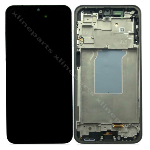 LCD Complete Frame Samsung A26 5G A266 black (Original)