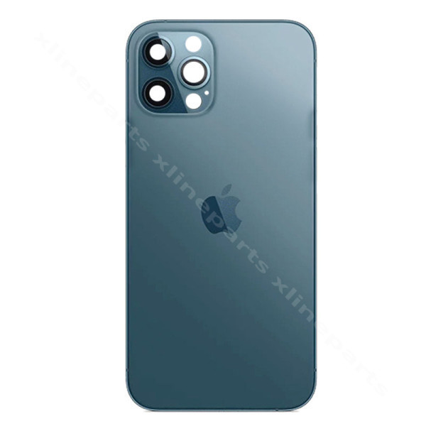 Back Battery Middle Cover Lens Apple iPhone 12 Pro Max blue*