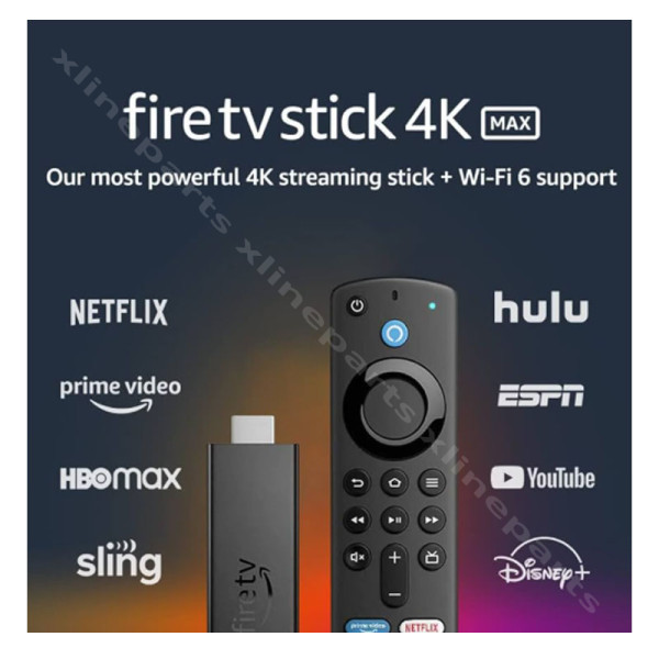 Amazon Fire TV Stick 4K Max with Alexa Voice Remote EU