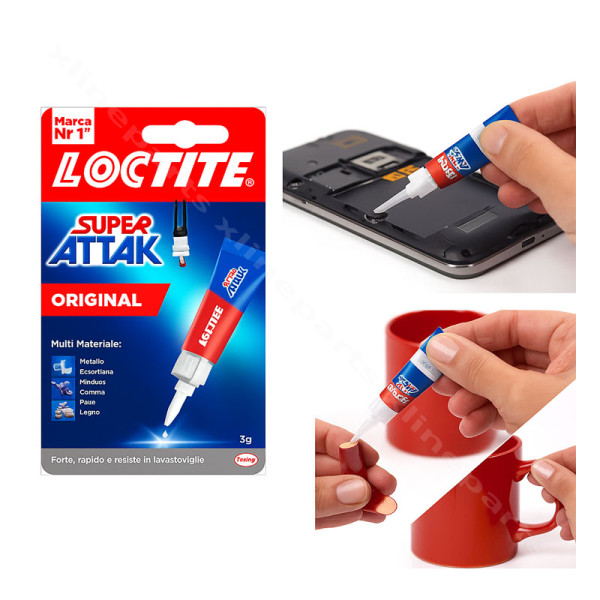 Loctite Super Attach Original Glue 3gr