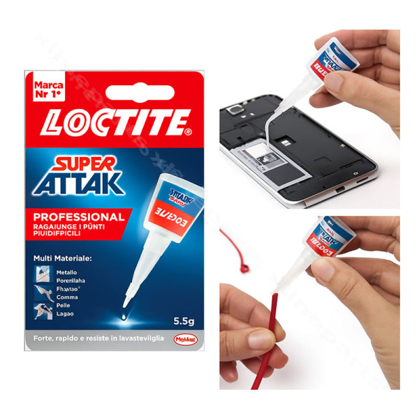 Loctite Super Attach Professional Glue 5.5gr