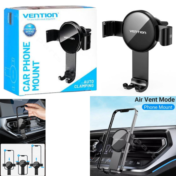 Car Holder Vention KCSB0 Auto-Clamping Dickbill black