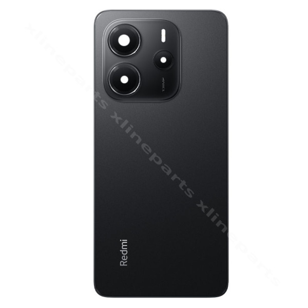 Back Battery Cover Lens Xiaomi Redmi Note 14 5G black