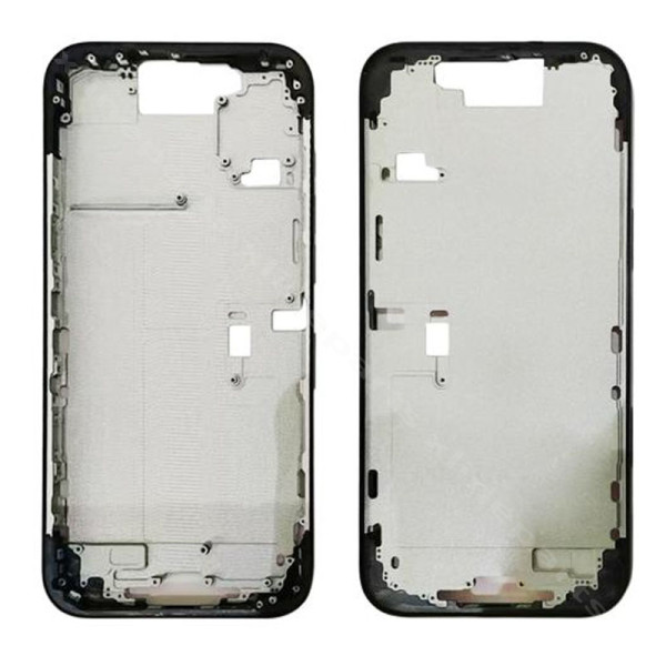 Средняя обложка Apple iPhone 16 Pro Black (оригинал)