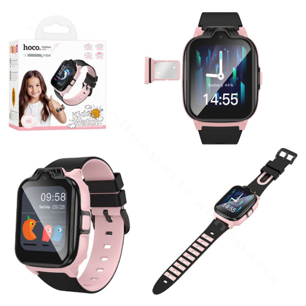 Watch Hoco Y104 Kids Call 4G pink