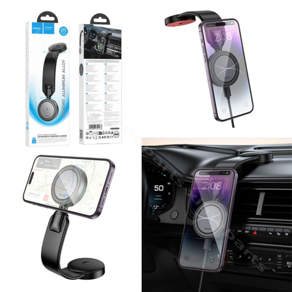 Wireless Car Charger Hoco HW29 15W 1.67A black