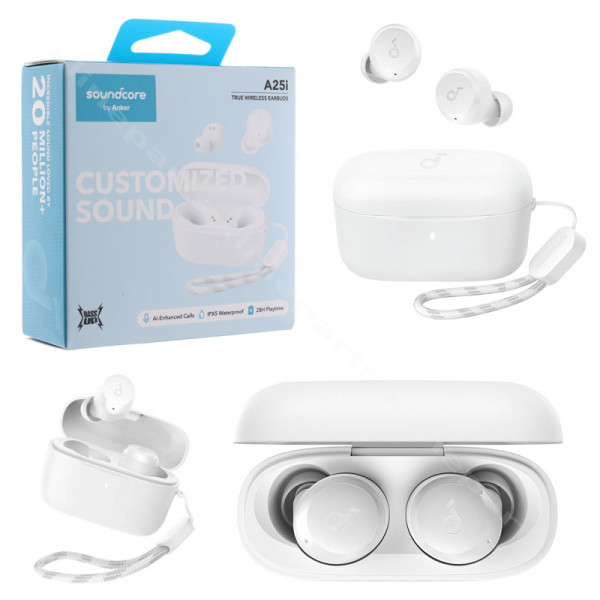 Earphone Anker Soundcore A25i Wireless white