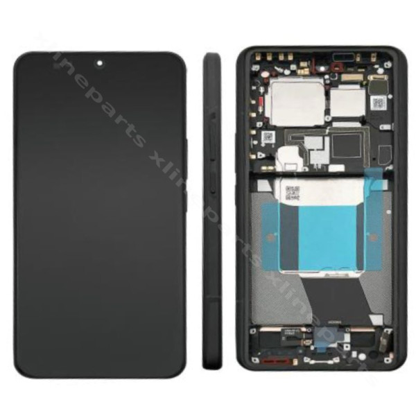 LCD Complete Frame Xiaomi 14 Ultra black (Original)