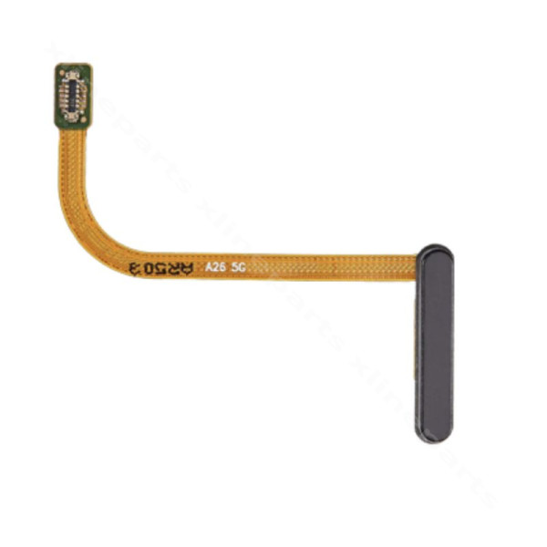 Κουμπί τροφοδοσίας δακτυλικών αποτυπωμάτων Flex Samsung A26 5G A266 Black (Original)